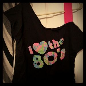 I love the 80s adult costume